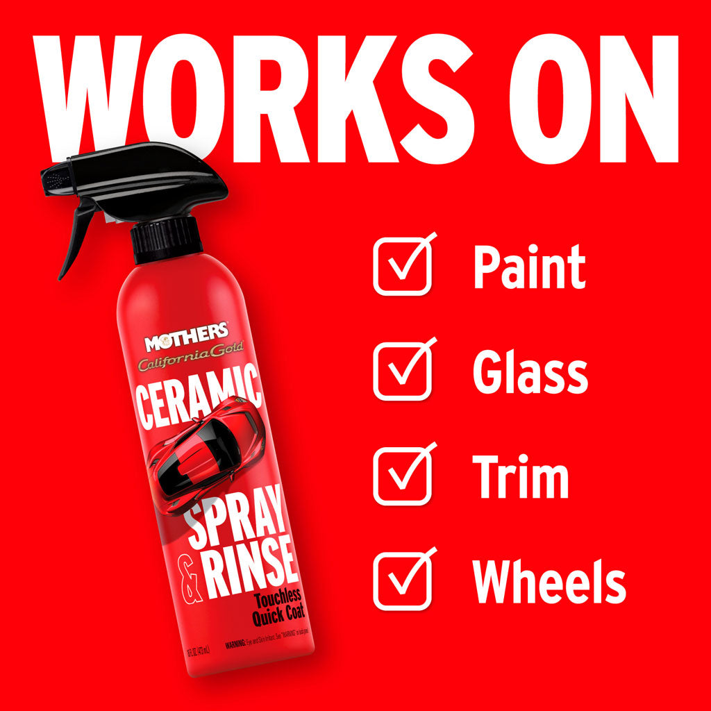 California Gold® Ceramic Spray & Rinse