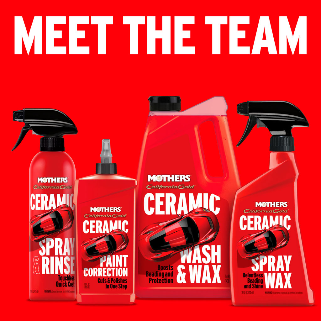 California Gold® Ceramic Spray & Rinse