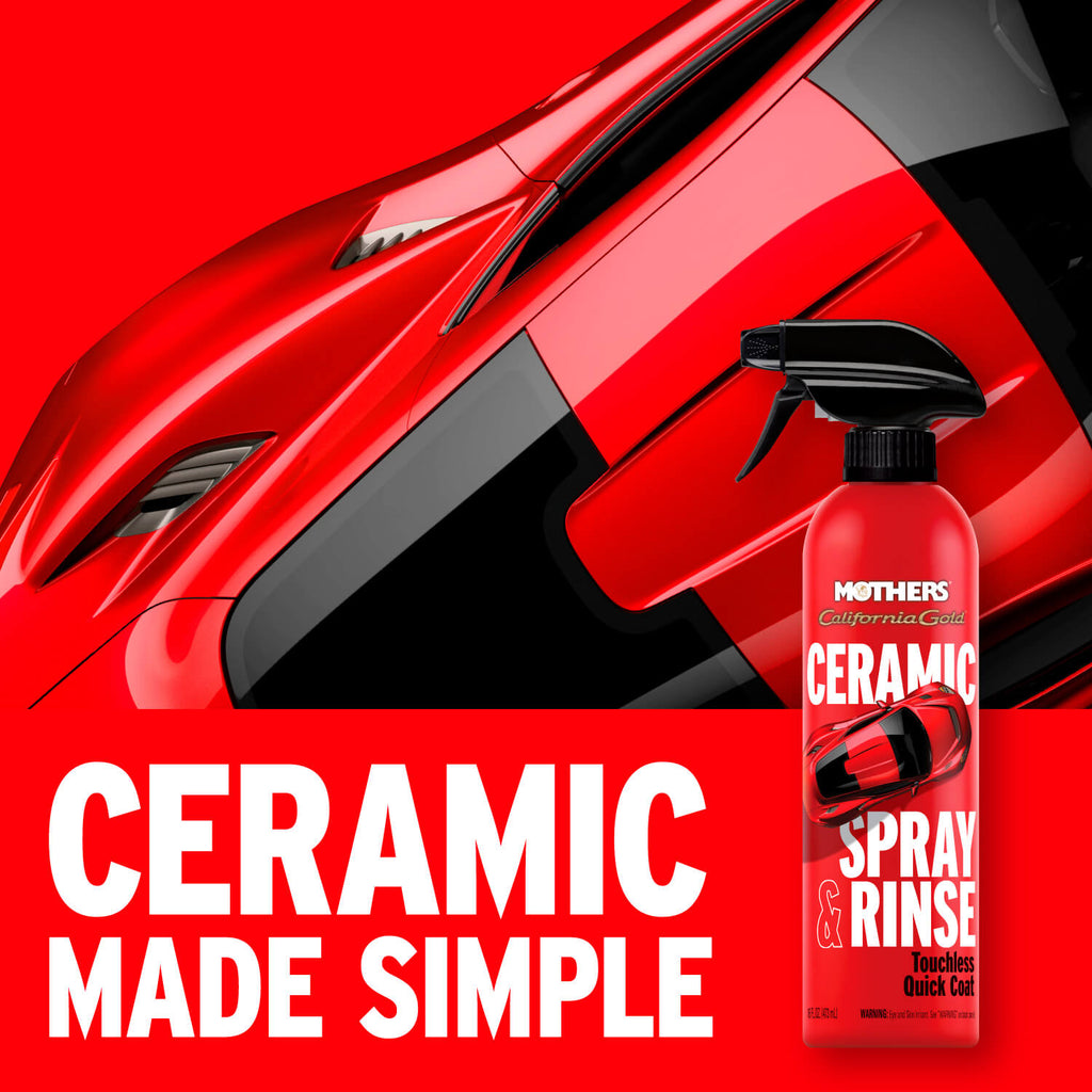 California Gold® Ceramic Spray & Rinse Wax