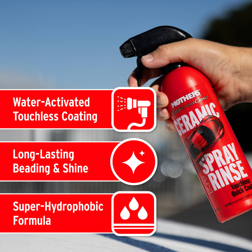 California Gold® Ceramic Spray & Rinse Wax