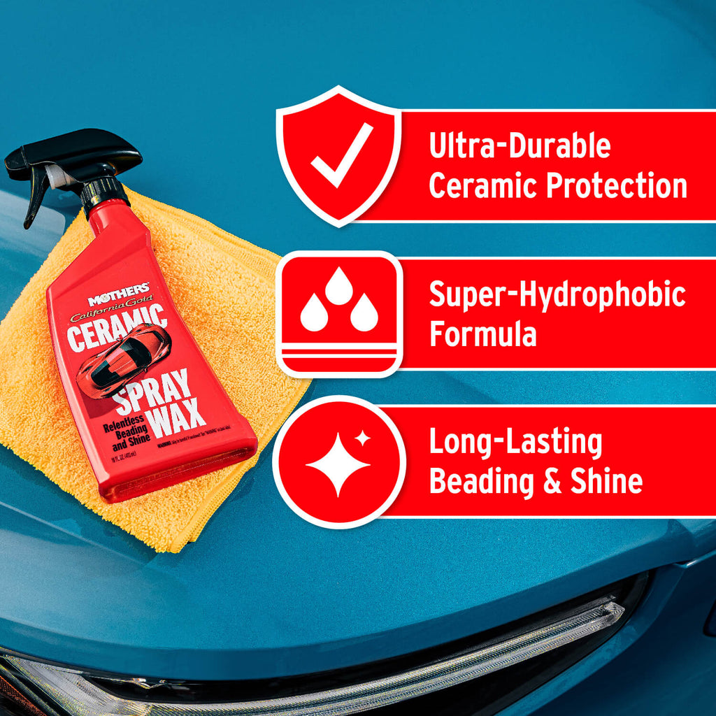 California Gold® Ceramic Spray Wax