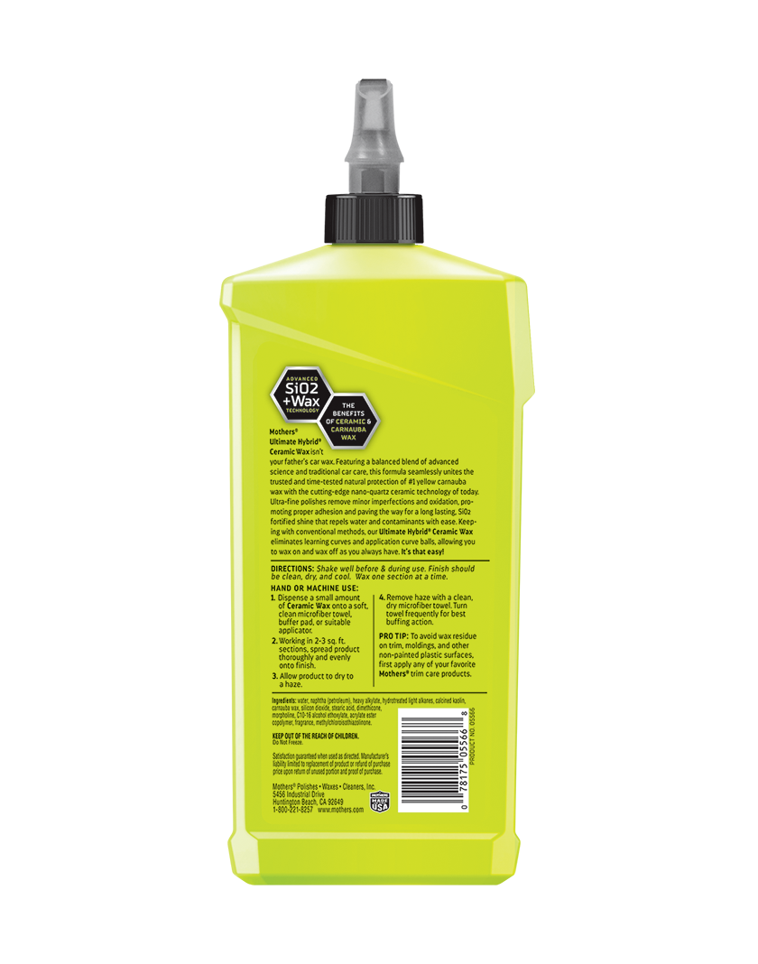 Ultimate Hybrid® Ceramic Wax 16 oz. – Mothers® Polish