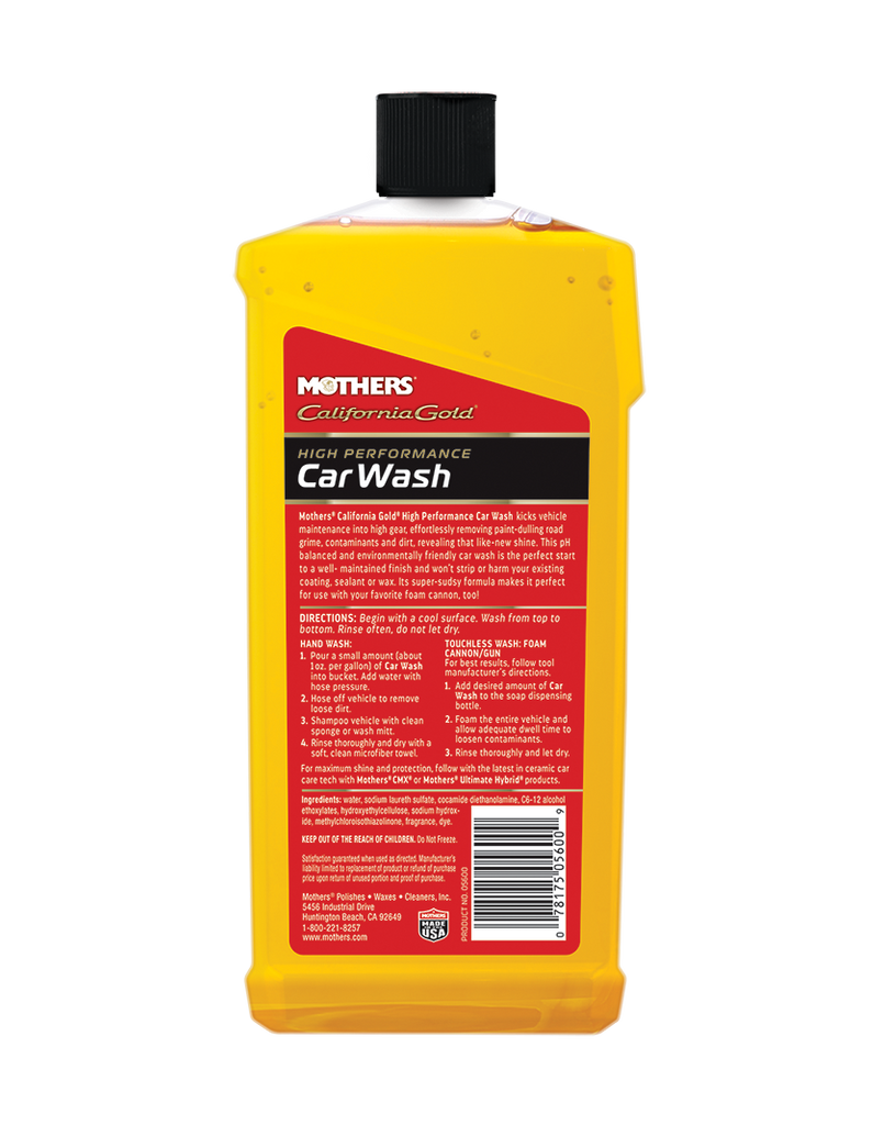 California Gold® High Performance Car Wash