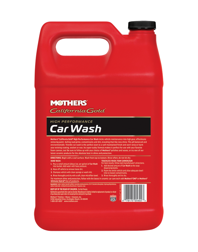 California Gold® High Performance Car Wash