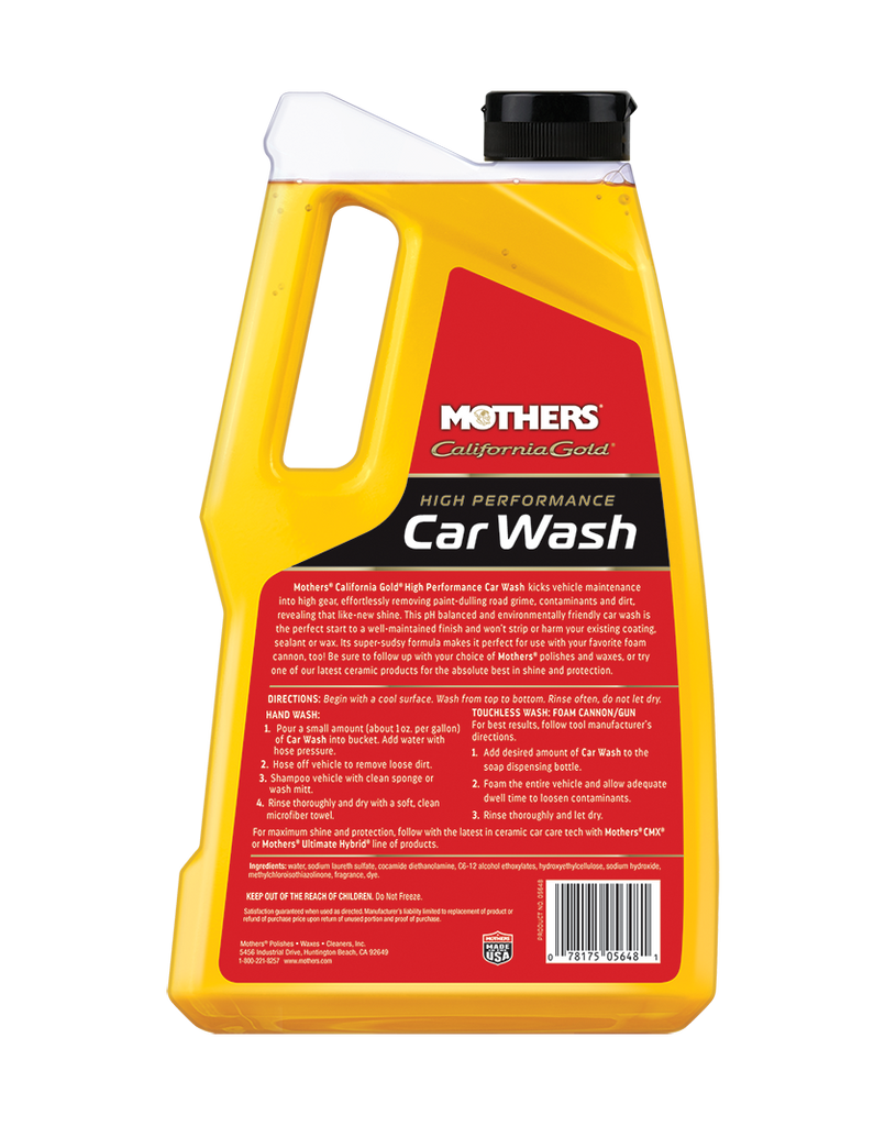 California Gold® High Performance Car Wash