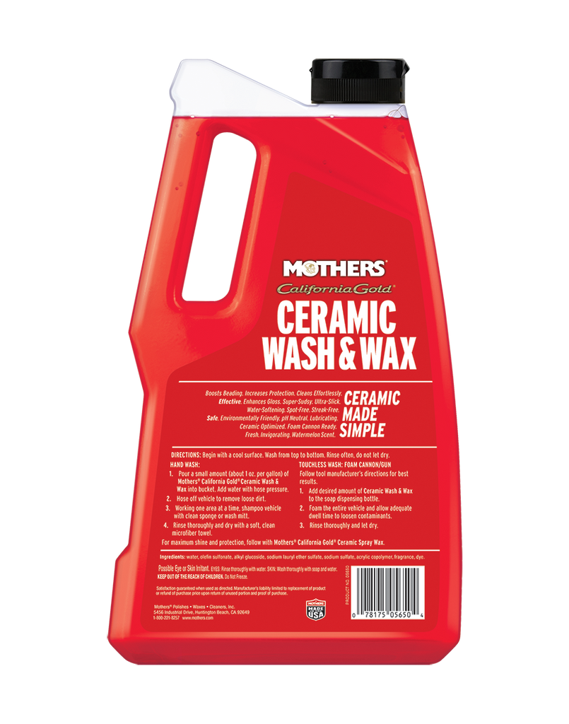 California Gold® Ceramic Wash & Wax