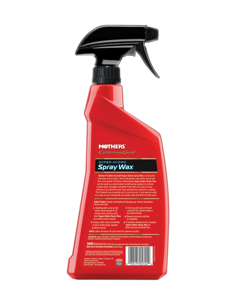 California Gold® Super-Hydro Spray Wax