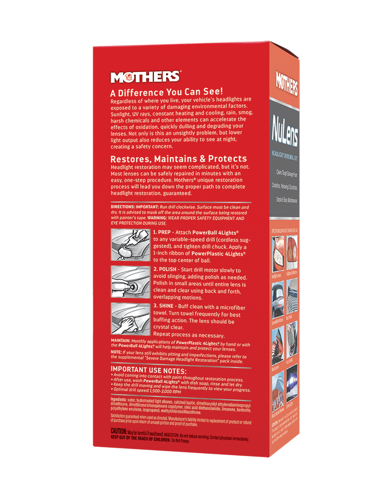 Nulens® Headlight Renewal Kit