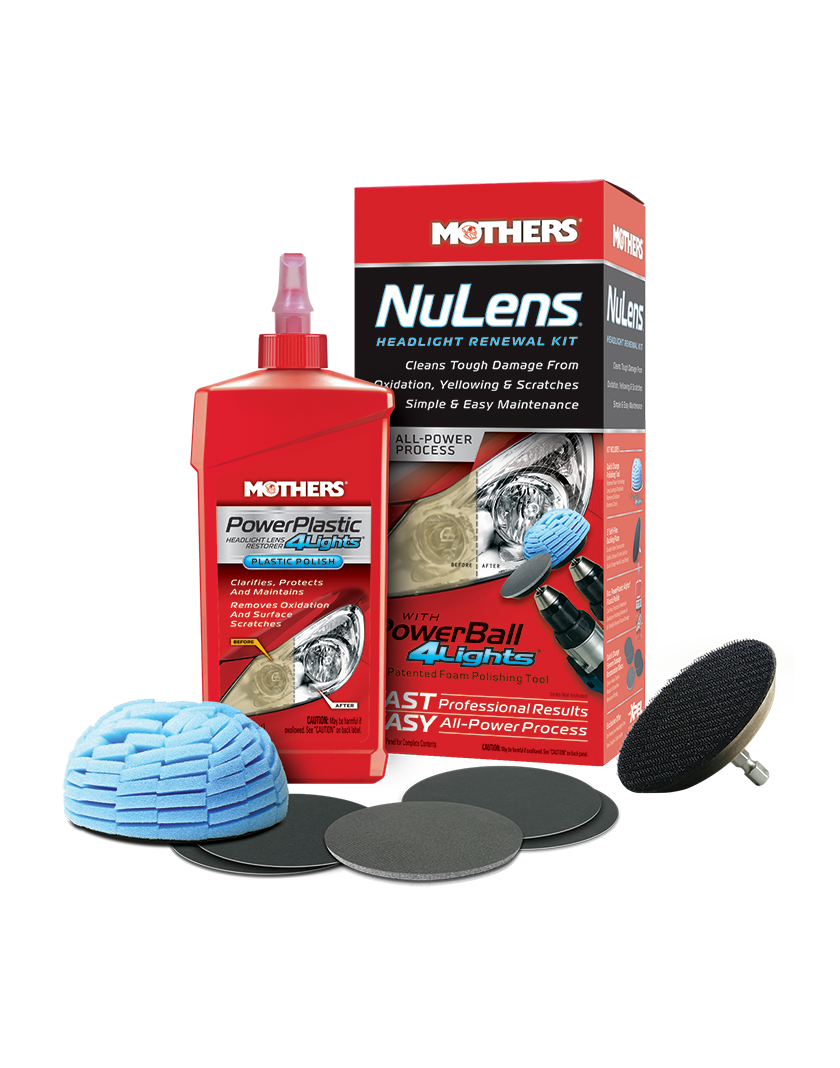 Headlight Restoration Kit From Clear Lights Tech,Lens Cleaning Wipes,  RH1,Dandy