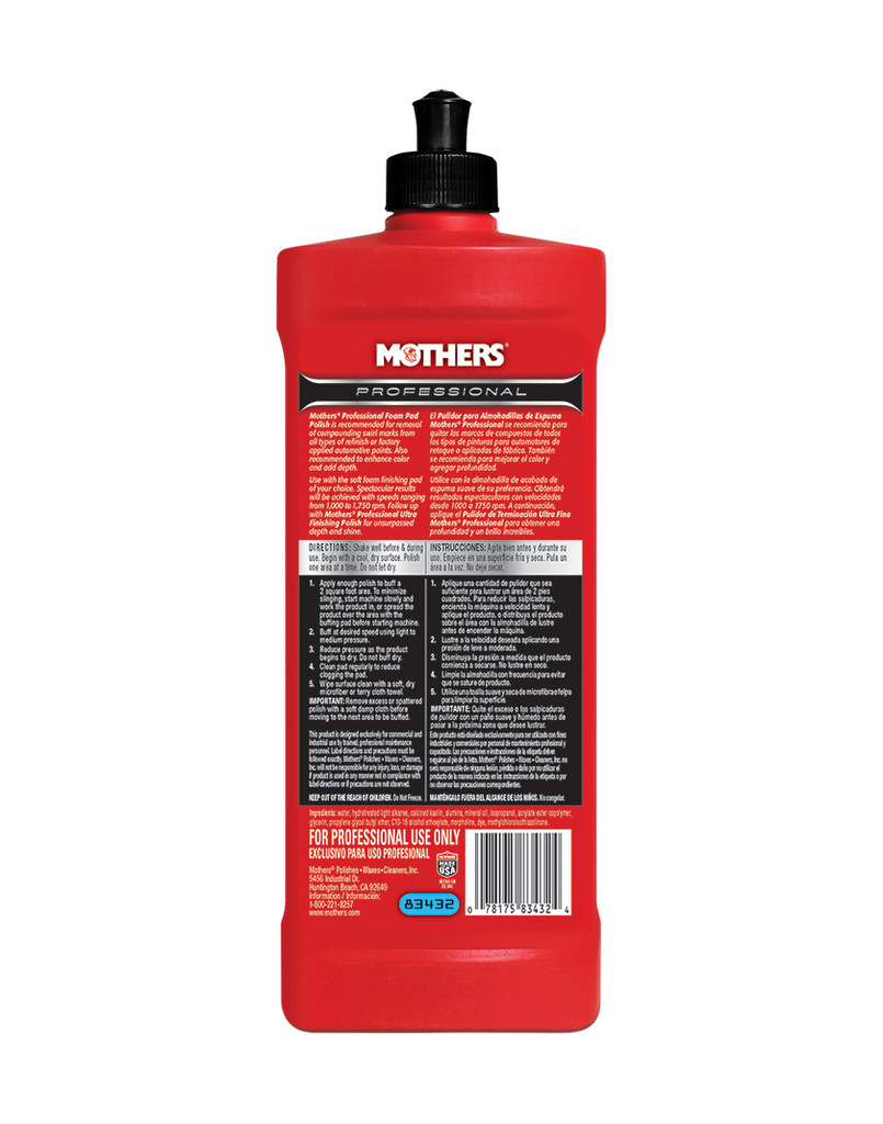 Professional Foam Pad Polish