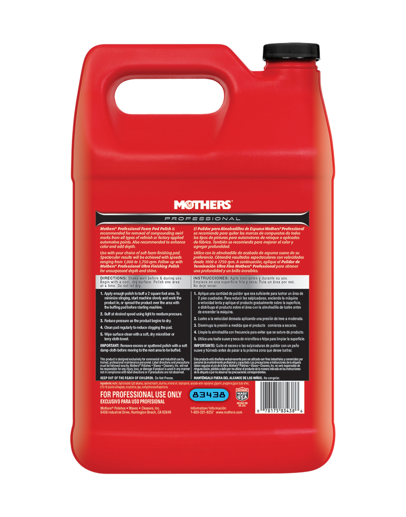 Professional Foam Pad Polish