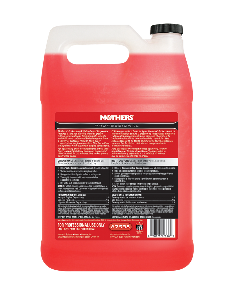 Professional Water-Based Degreaser Concentrate