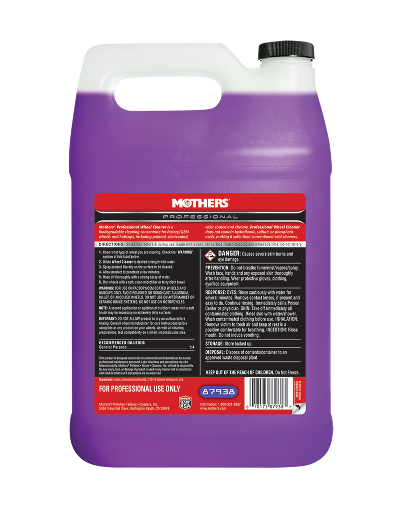 Professional Wheel Cleaner Concentrate