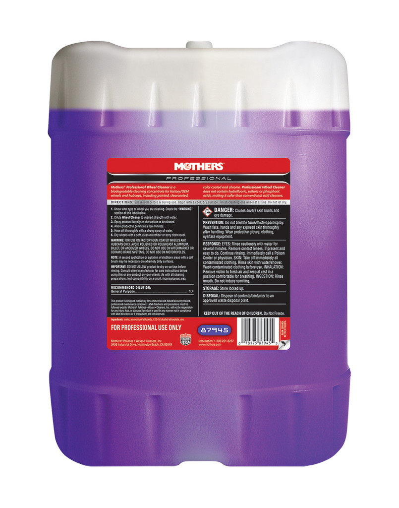 Professional Wheel Cleaner Concentrate