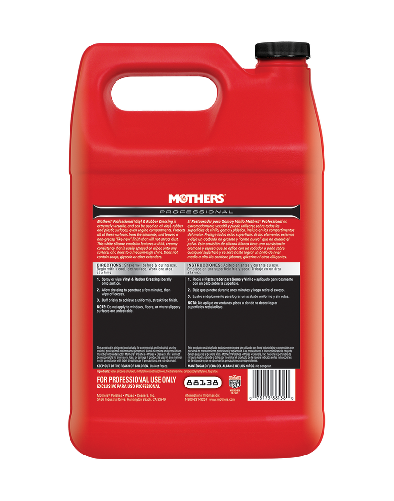 Professional Vinyl & Rubber Dressing