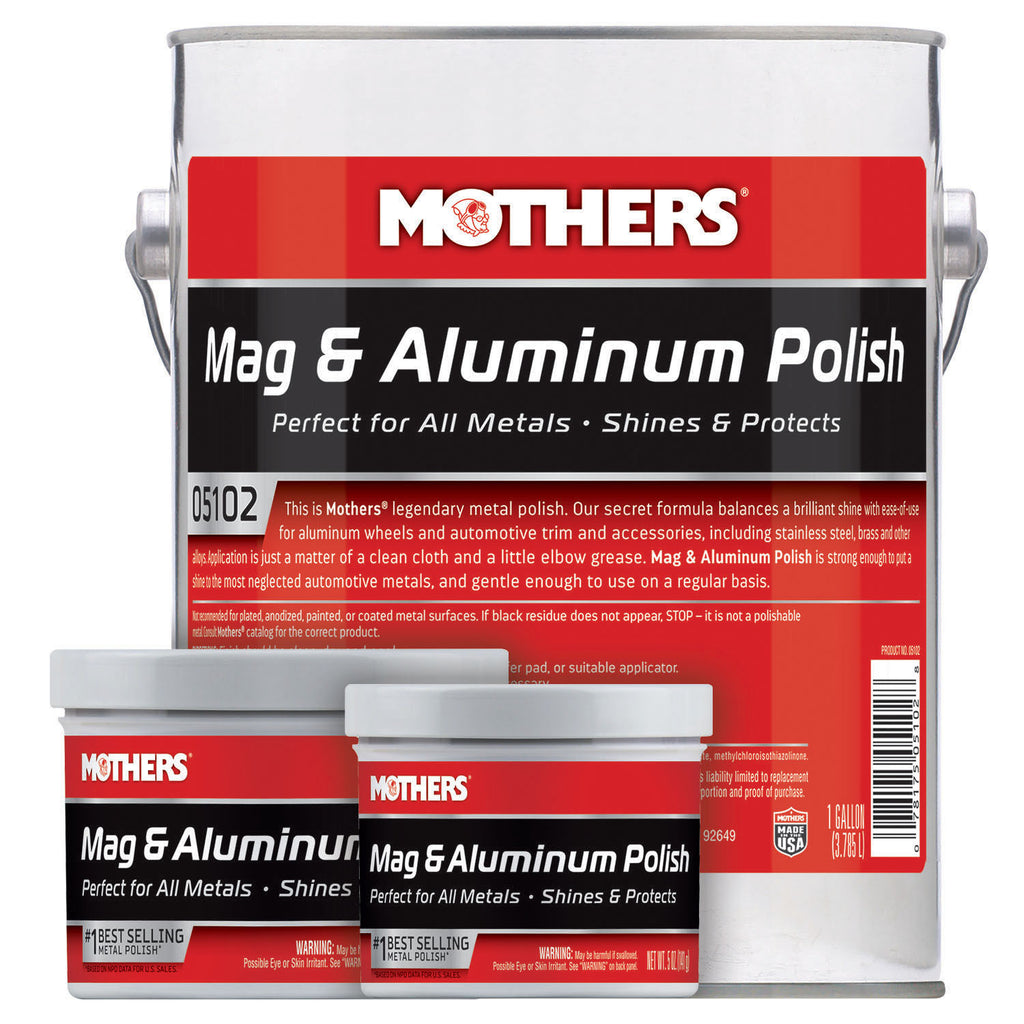 Mag And Aluminum Polish For Headlights