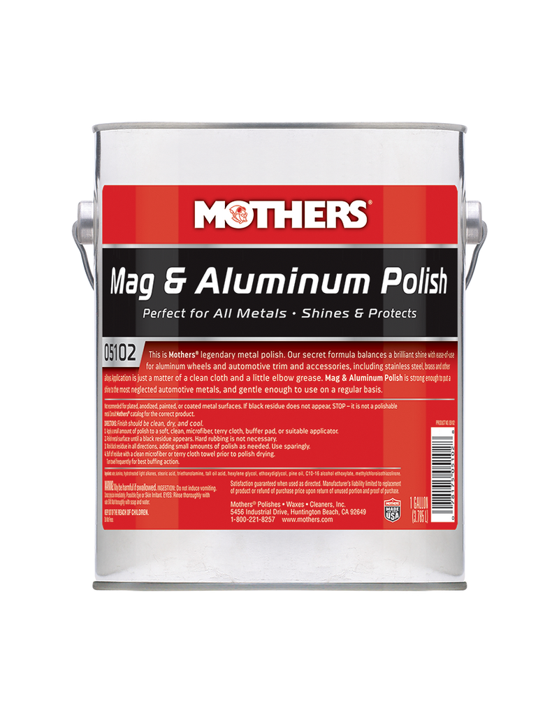 Mothers 05101 Mag & Aluminum Polish - 10 oz.