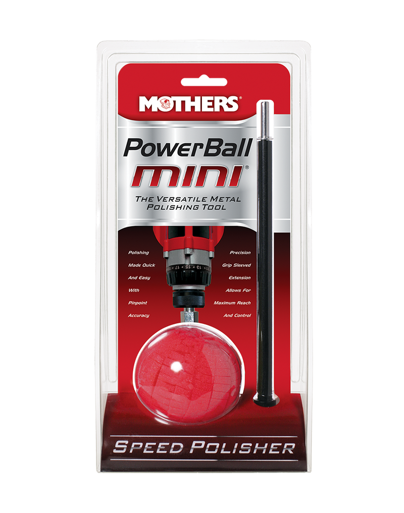 MOTHERS Powerball 2 Metal Polishing Tool- 685143 - Premium Car Care