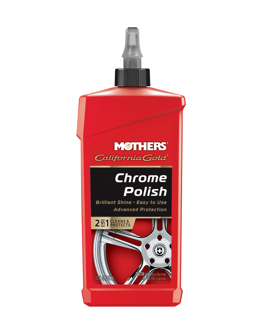 Mothers California Gold All-Chrome Quick Polish Cleaner 12oz