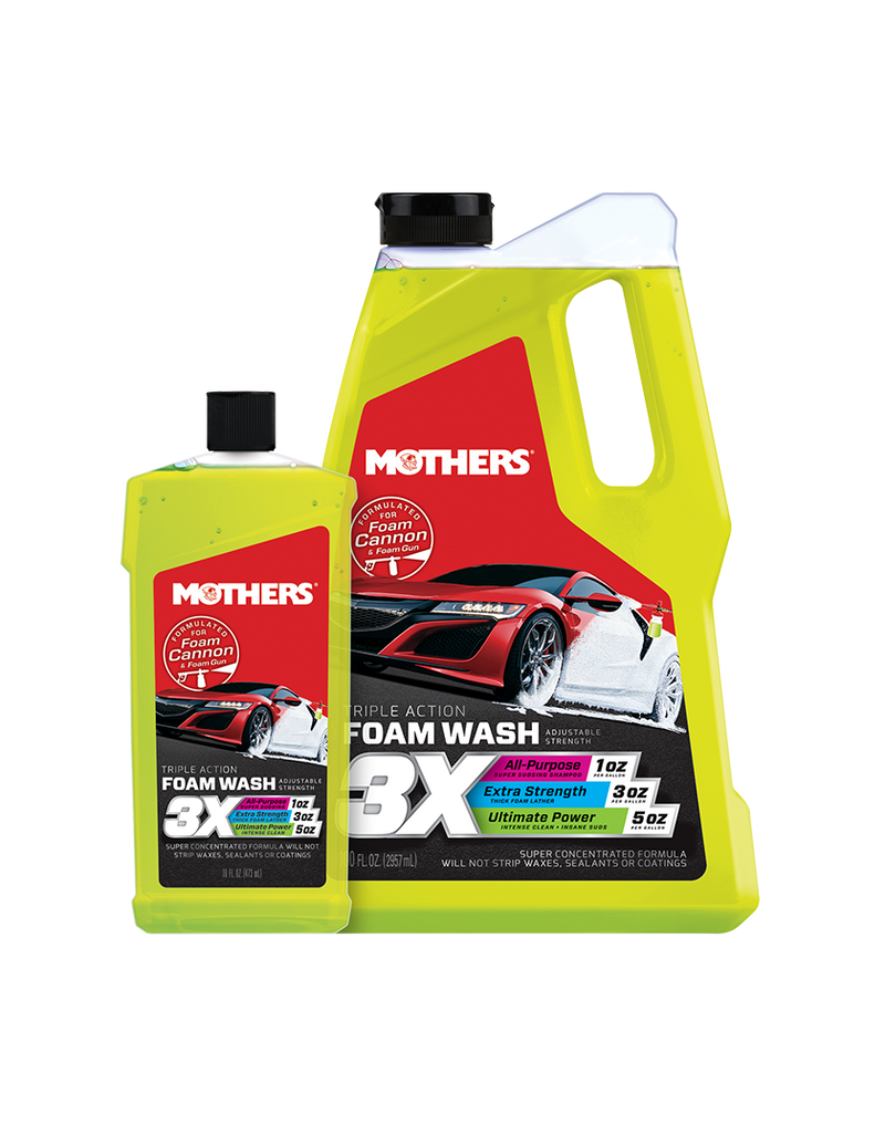 Triple Action Foam Wash – Mothers® Polish