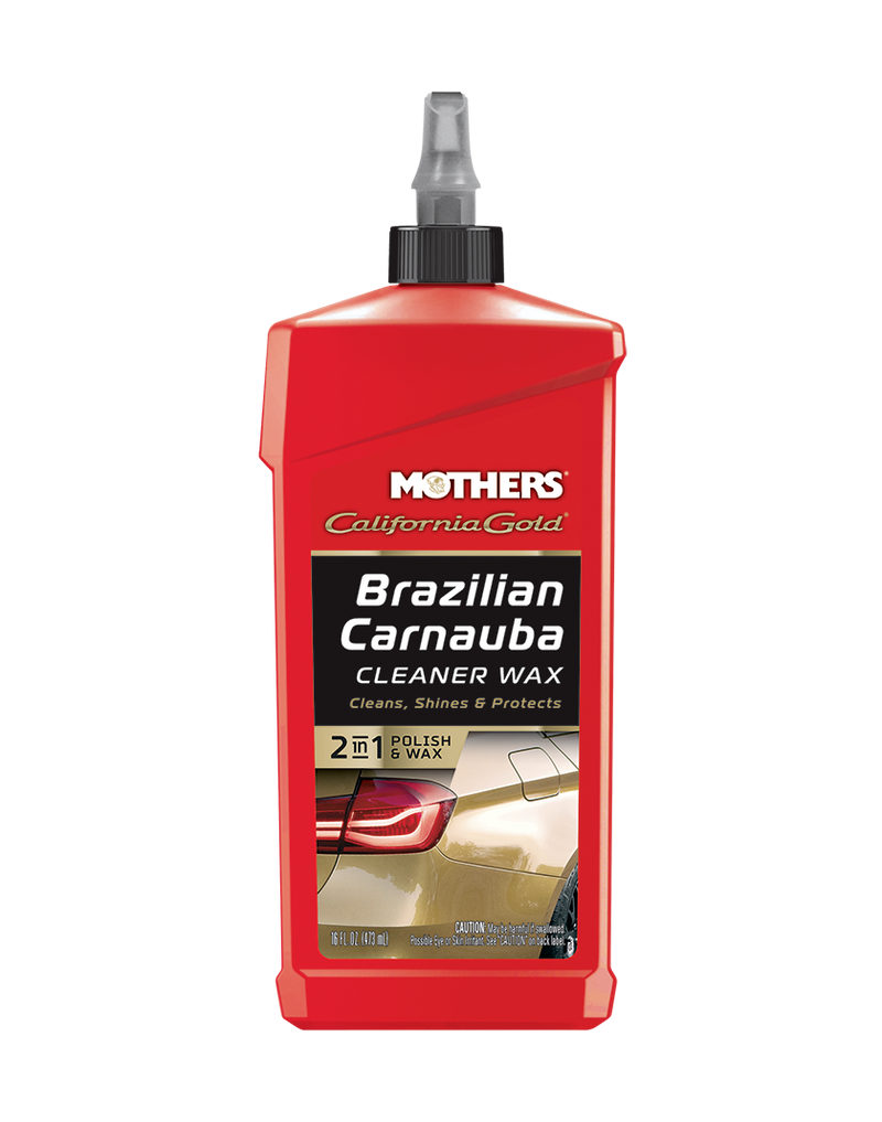 MOTHERS 05500 California Gold Brazilian Carnauba Cleaner Wax 2 PACK - –  Heintz Sales