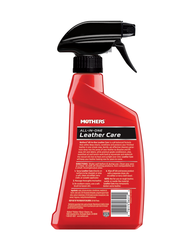 All-In-One Car Leather Care | Mothers® Polish
