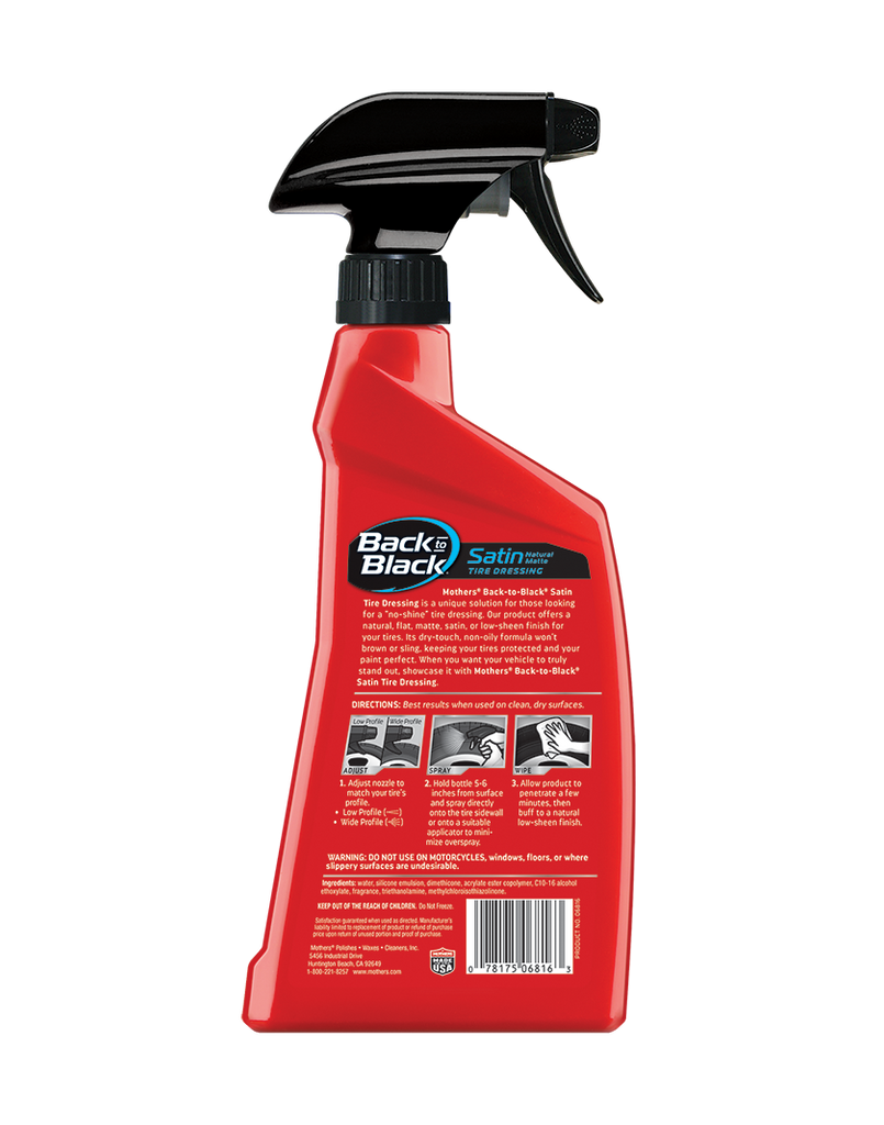 best tire dressing Mothers 6816 Satin Tire Dressing 16oz