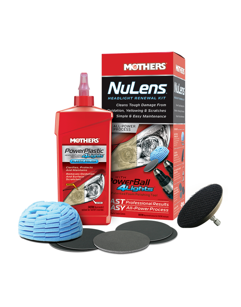 Nulens Car Headlight Renewal Kit Mothers Polish