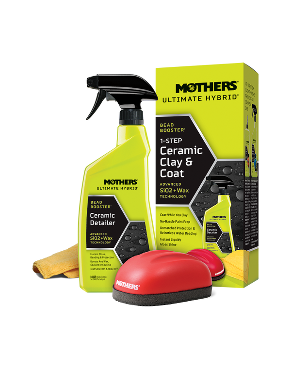 MOTHERS 15644 Speed Waterless Wash & Wax - Spray, Wipe, Done - 24 oz