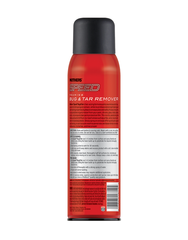 Speed® Foaming Bug & Tar Remover – Mothers® Polish