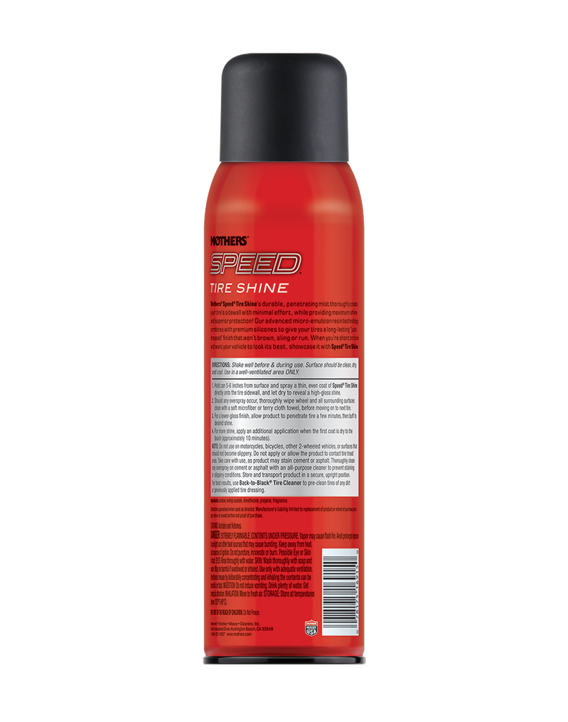 Speed Tire Shine | Mothers® Polish