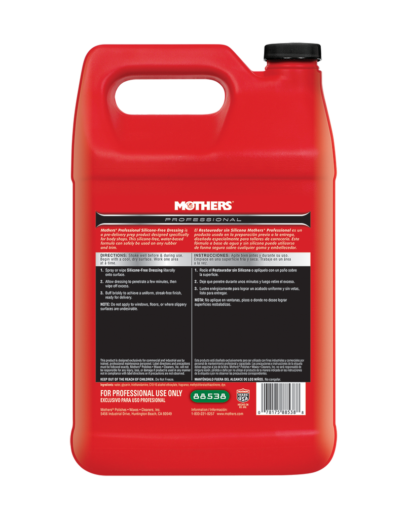 Professional Silicone-Free Dressing Gallon / Case of 4