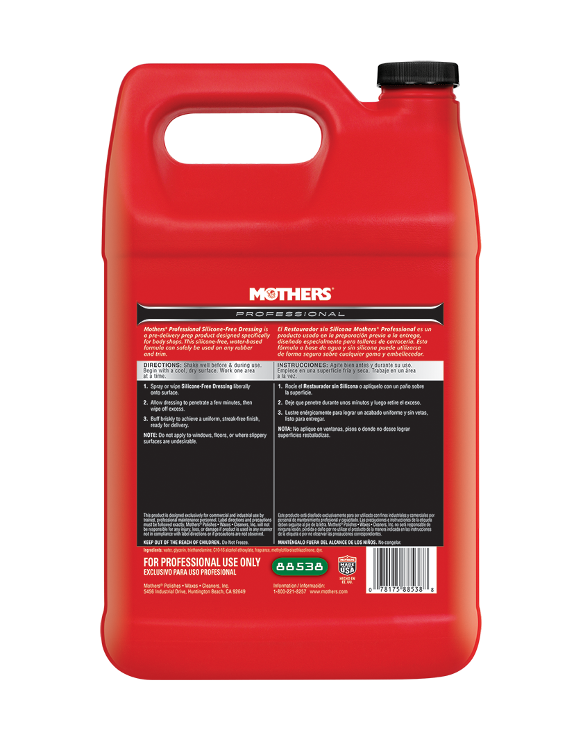 Professional Silicone-Free Dressing Gallon / Case of 4