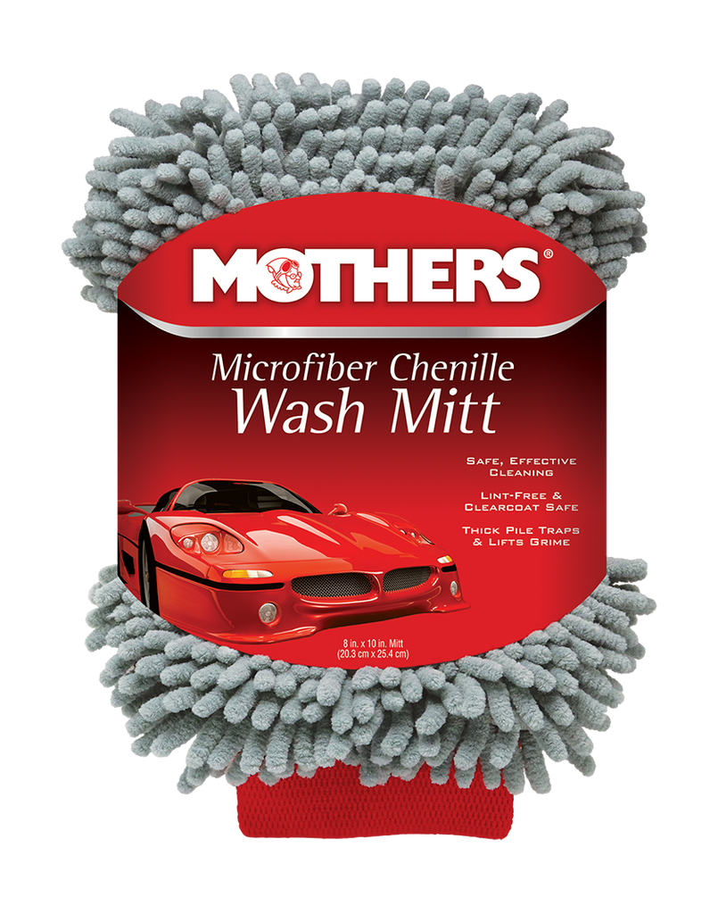 Microfiber Chenille Wash Mitt – Mothers® Polish