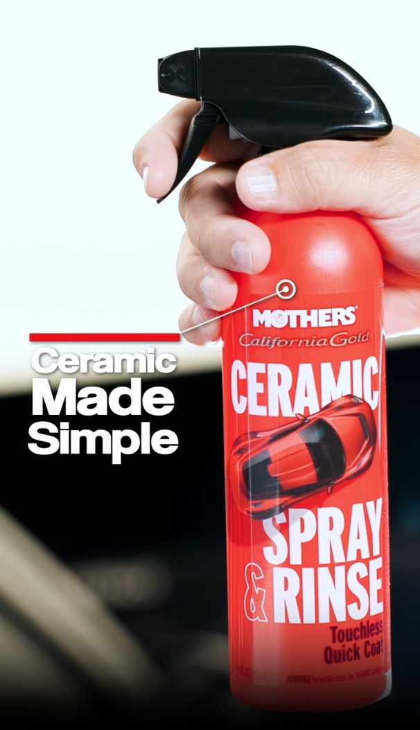 California Gold® Ceramic Spray & Rinse – Mothers® Polish